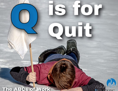 Q is for Quit
