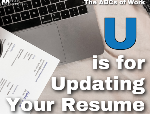 U is for Updating Your Resume